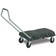 View: 4401 Home and Office Cart, Standard Duty with ergonomic handle and 5" dia. (12.7 cm) x 1 1/4" w Casters